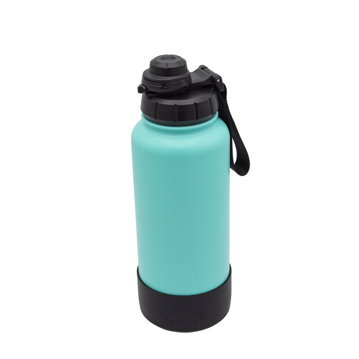Tembottle Trisolation – Dreifach Isolierte Edelstahlflasche in Türkis - 1000ml