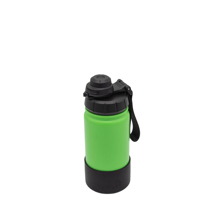 Tembottle Trisolation – Dreifach Isolierte Edelstahlflasche in Grün - 450ml
