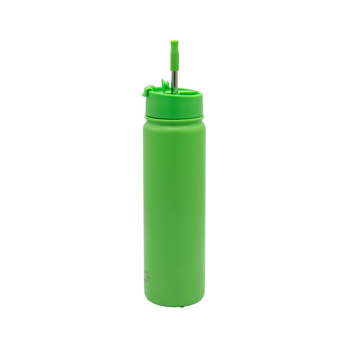 Tembottle Trisolation – Dreifach Isolierte Edelstahlflasche in Grün - 650ml