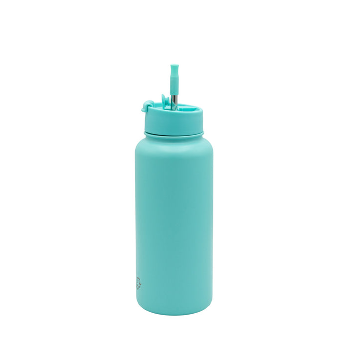 Tembottle Trisolation – Dreifach Isolierte Edelstahlflasche in Türkis - 1000ml