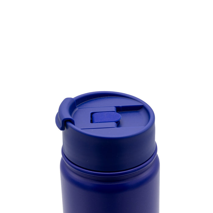 Tembottle Trisolation – Dreifach Isolierte Edelstahlflasche in Dunkelblau - 450ml