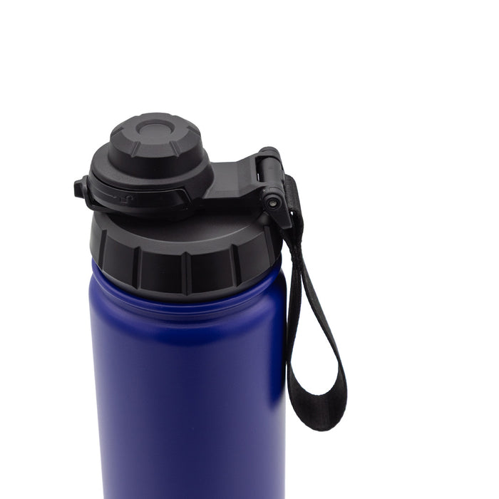 Tembottle Trisolation – Dreifach Isolierte Edelstahlflasche in Dunkelblau - 450ml