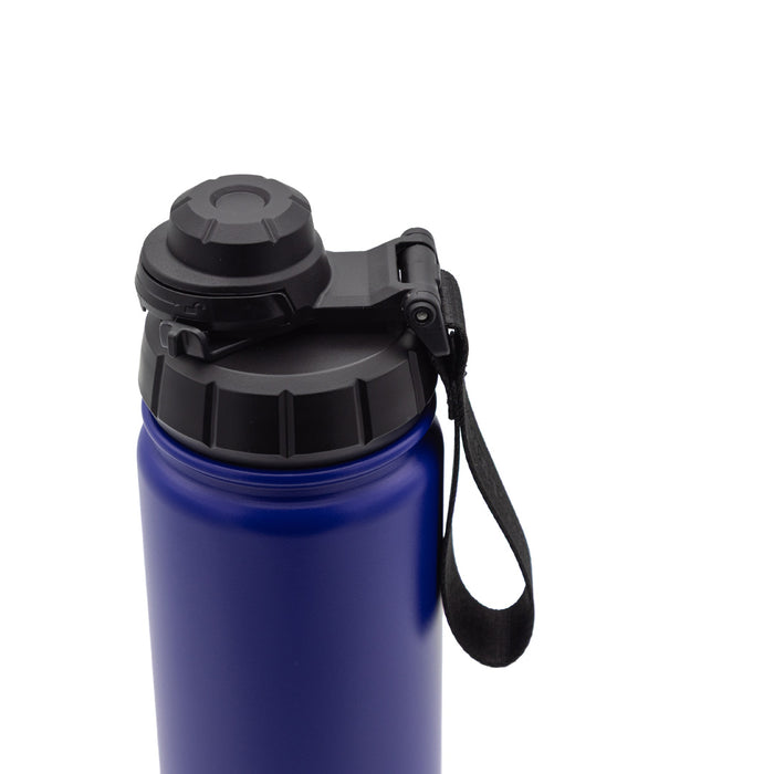 Tembottle Trisolation – Dreifach Isolierte Edelstahlflasche in Dunkelblau - 650ml