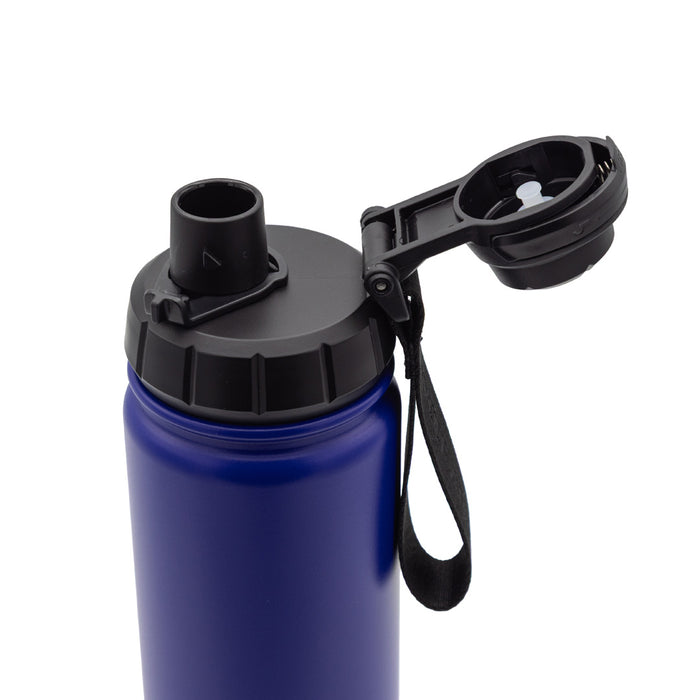 Tembottle Trisolation – Dreifach Isolierte Edelstahlflasche in Dunkelblau - 450ml