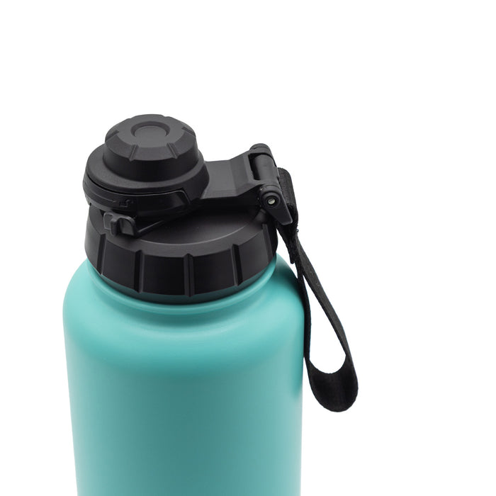Tembottle Trisolation – Dreifach Isolierte Edelstahlflasche in Türkis - 1000ml