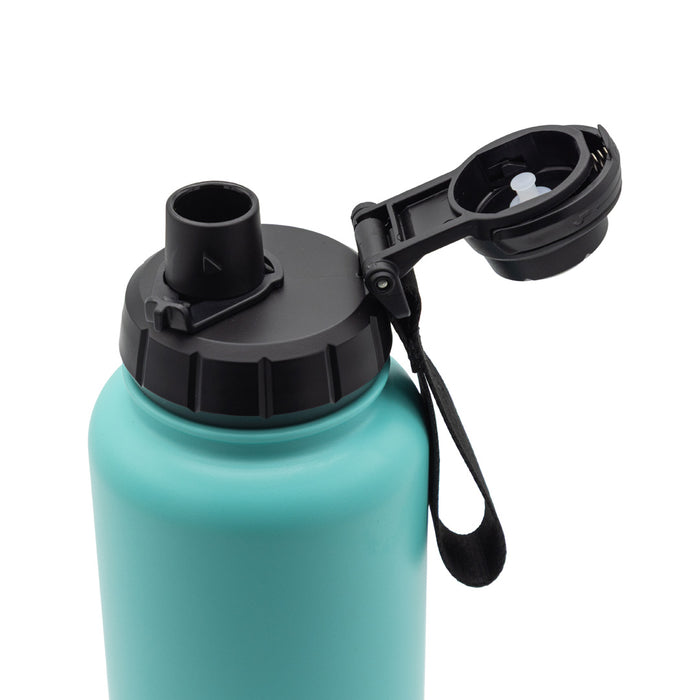 Tembottle Trisolation – Dreifach Isolierte Edelstahlflasche in Türkis - 1000ml