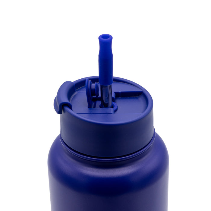 Tembottle Trisolation – Dreifach Isolierte Edelstahlflasche in Dunkelblau - 1000ml
