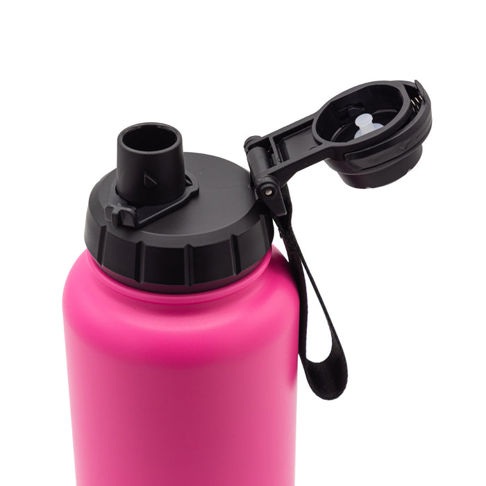Tembottle Trisolation – Dreifach Isolierte Edelstahlflasche in Pink - 1000ml