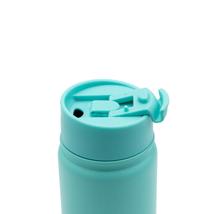 Tembottle Trisolation – Dreifach Isolierte Edelstahlflasche in Türkis - 450ml