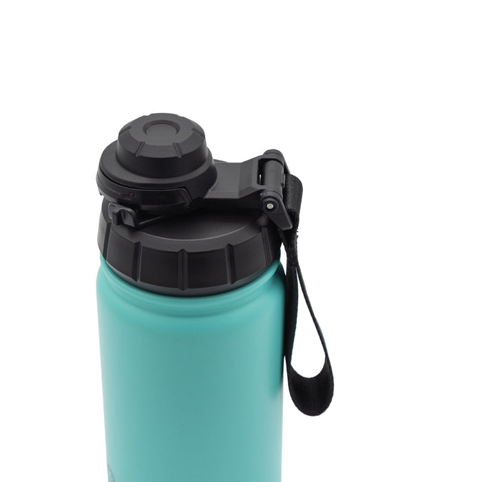 Tembottle Trisolation – Dreifach Isolierte Edelstahlflasche in Türkis - 450ml