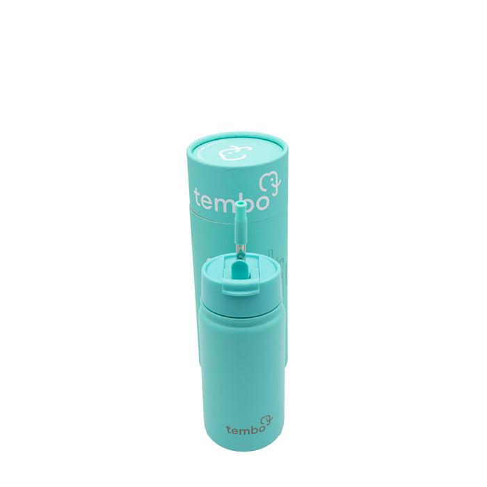 Tembottle Trisolation – Dreifach Isolierte Edelstahlflasche in Türkis - 450ml