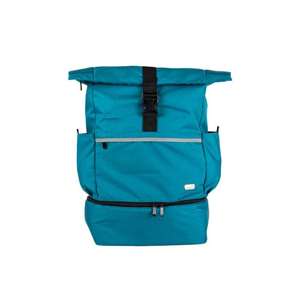 Tembo - ergonomischer 2in1 Laptop - Rucksack "Chiang Mai" Petrol