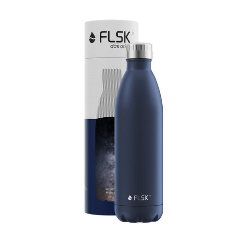 FLSK - dreifach isolierte Thermoflasche (750ml) Dunkelblau