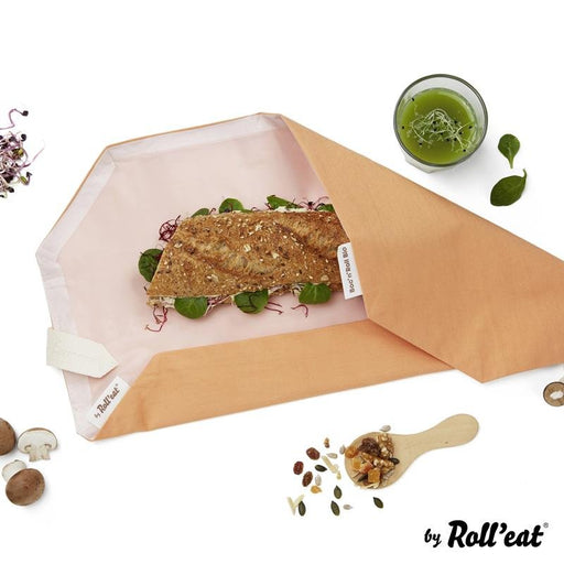 ROLL'EAT - "BIO" Snackbags & Sandwich Wraps - 100% BIO Baumwolle, vegan & plastikfrei